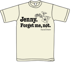 Jenny Dip the Rainbow : Jenny. Forget me, not.